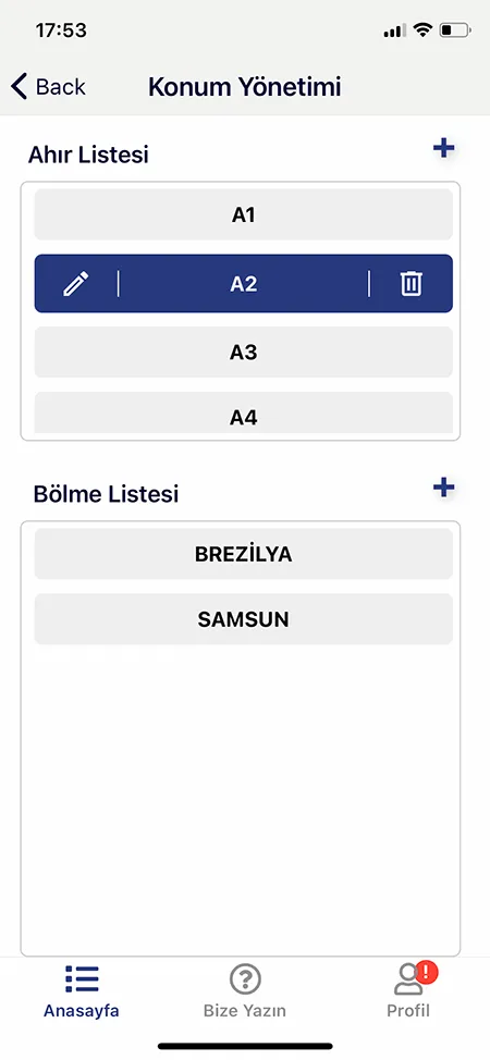 Besi Çiftliği Programı Mobile Ekran Görüntüsü 2